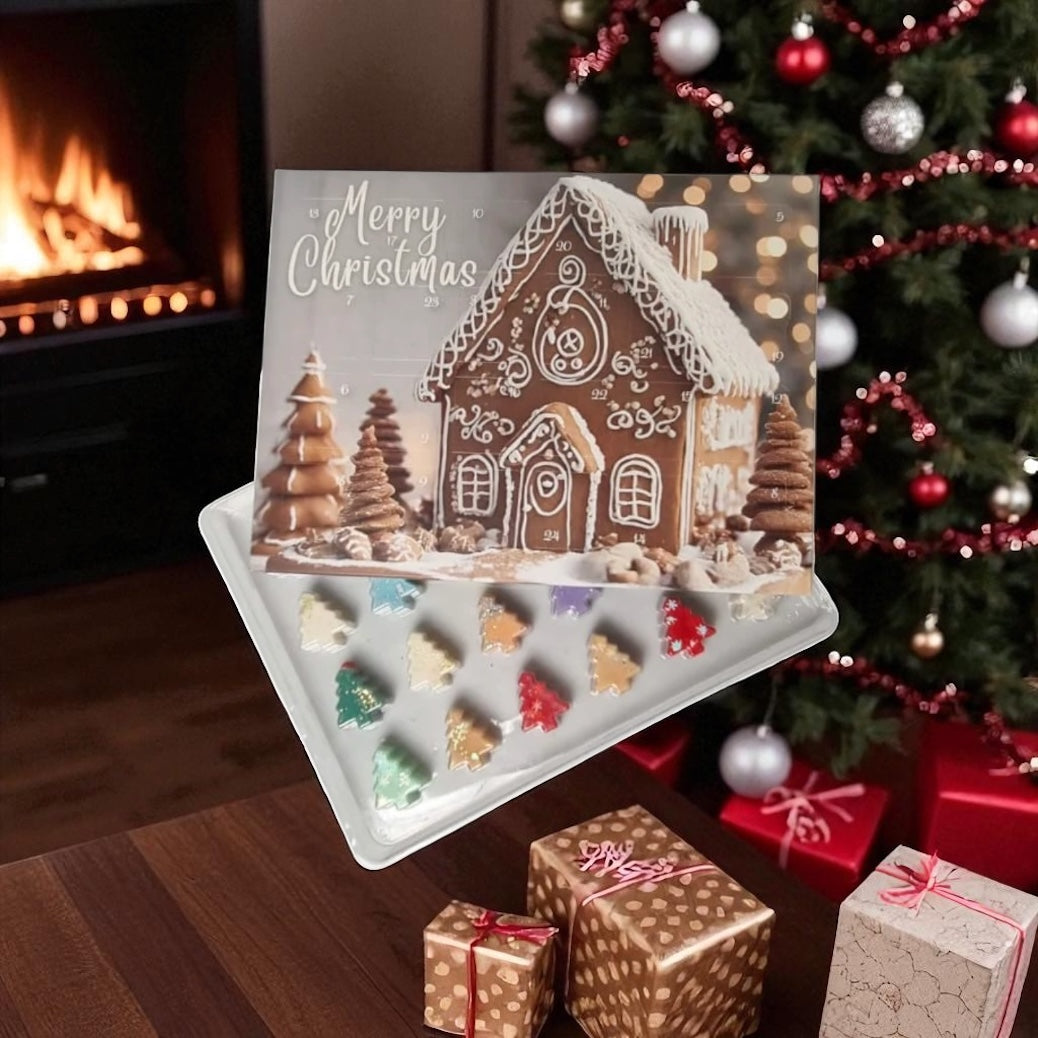 Gingerbread House Advent Calender 24 cavity