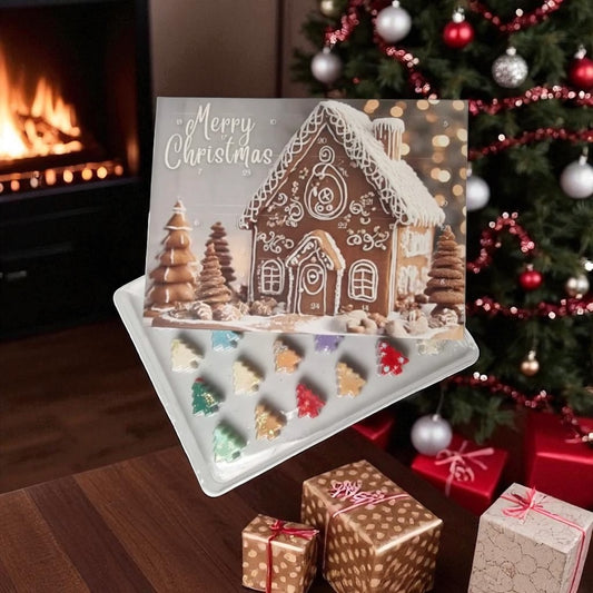 Gingerbread House Advent Calender 24 cavity