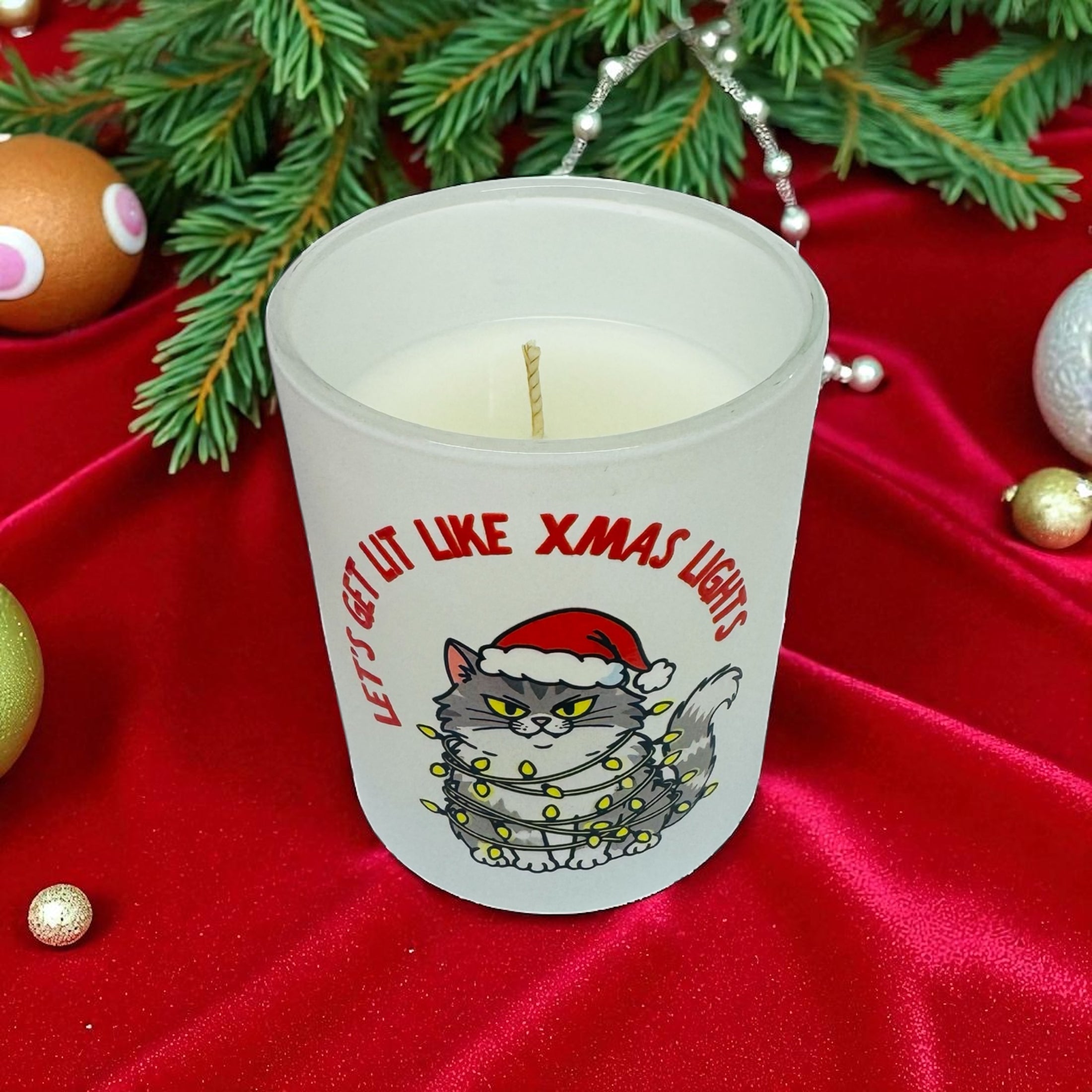 Lit Like Xmas Candle