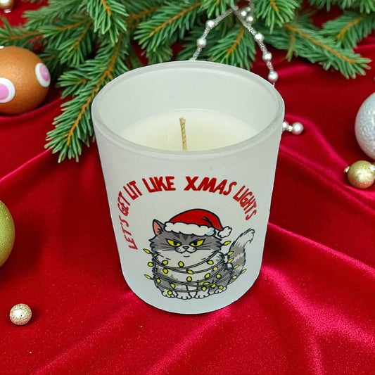 Lit Like Xmas Candle