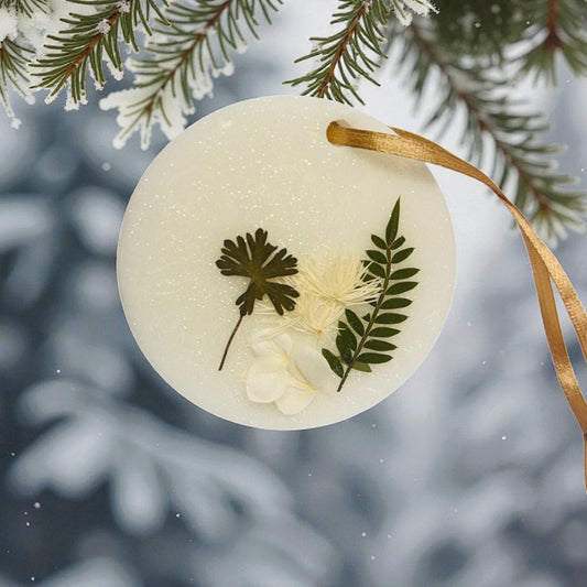 Xmas Tree Wax Hanging Decorations