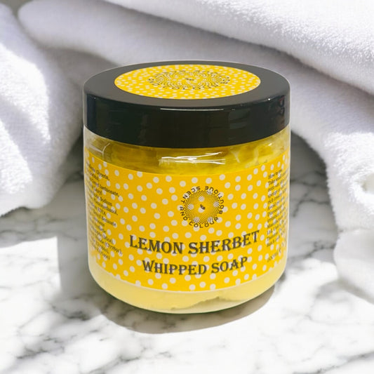 Lemon Sherbet WHIPPED SOAP