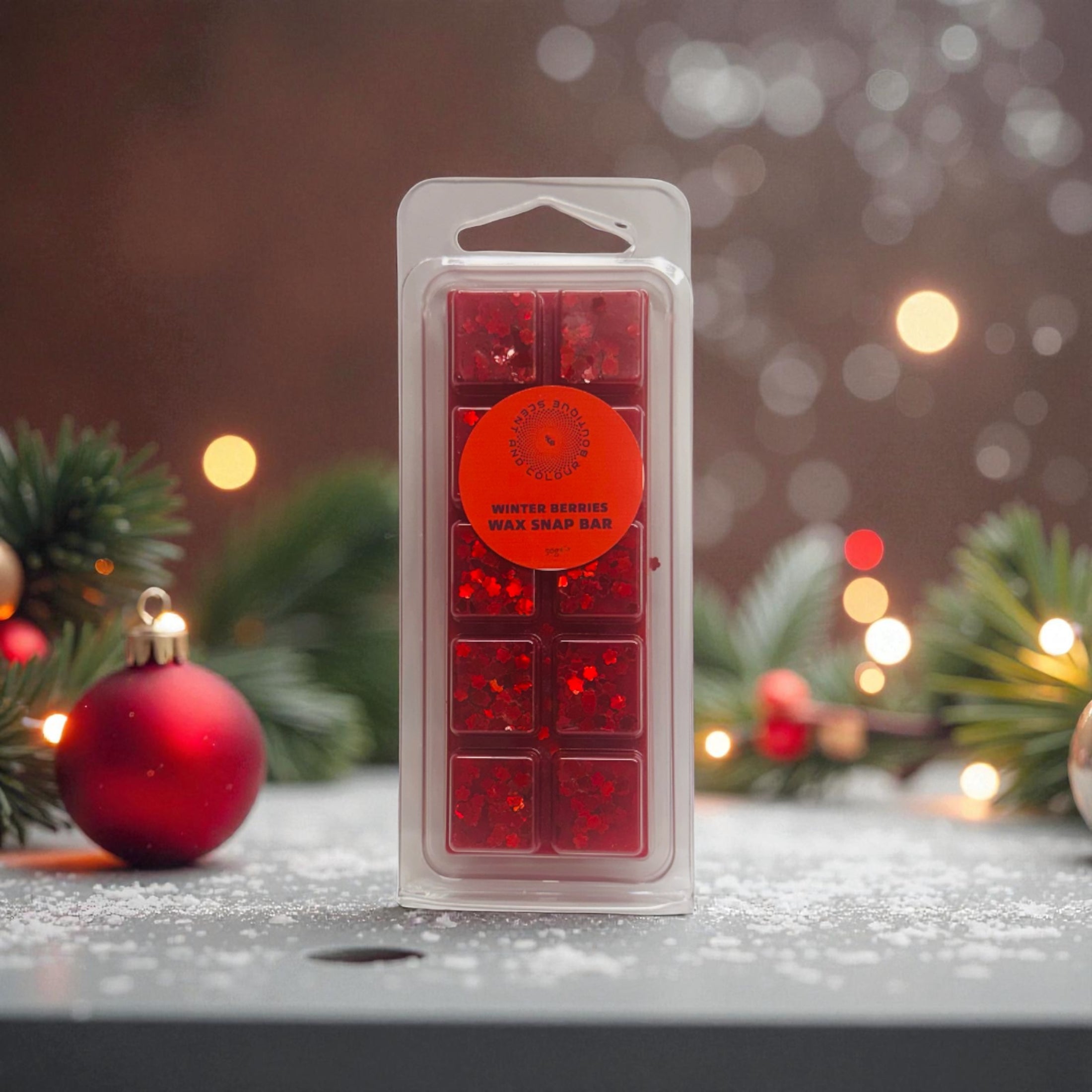Winter Berries Wax Snap Bar