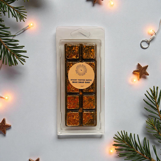 Sticky Toffee Dates Wax Snap Bar