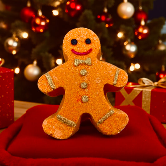 Gingerbread Man Bubble Bomb