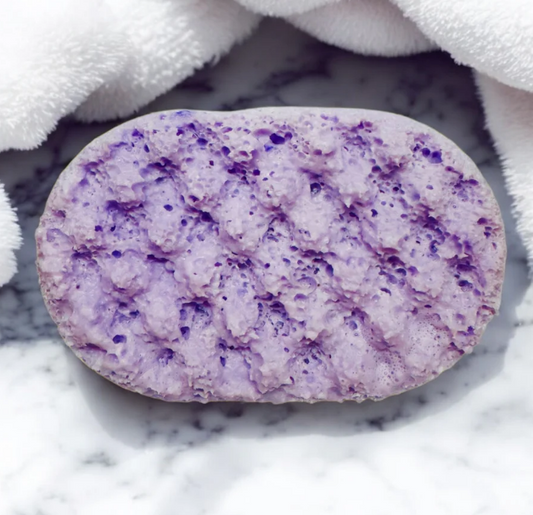 Lavender & Patchouli Soap Sponge with added Citropel.