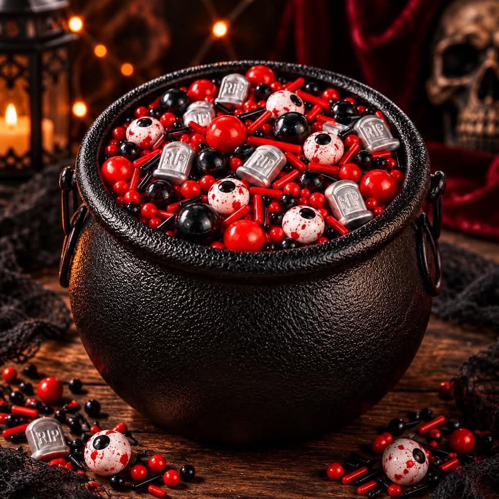 Halloween Black Magic Cauldron