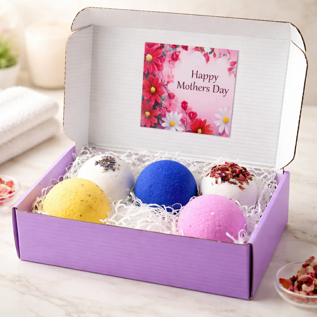 Mothers Day Bath Bomb Gift Set