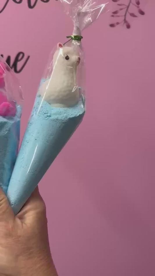 Light Up Toy Bubble and Fizz Cone Sea Surprise