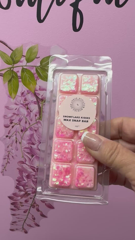 Snowflake Kisses Wax Snap Bar