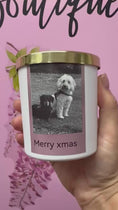 Load and play video in Gallery viewer, Personalised Photo Candles
