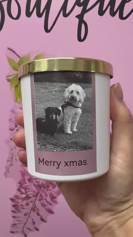 Personalised Photo Candles