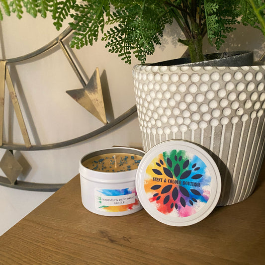 Rocksalt and Driftwood Candle
