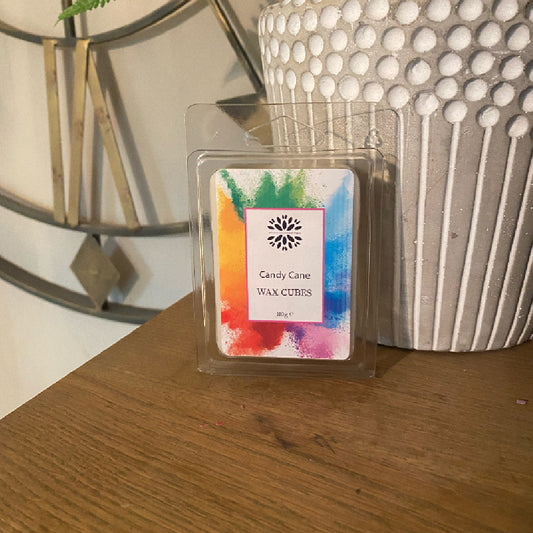 Candy Cane Wax Cubes